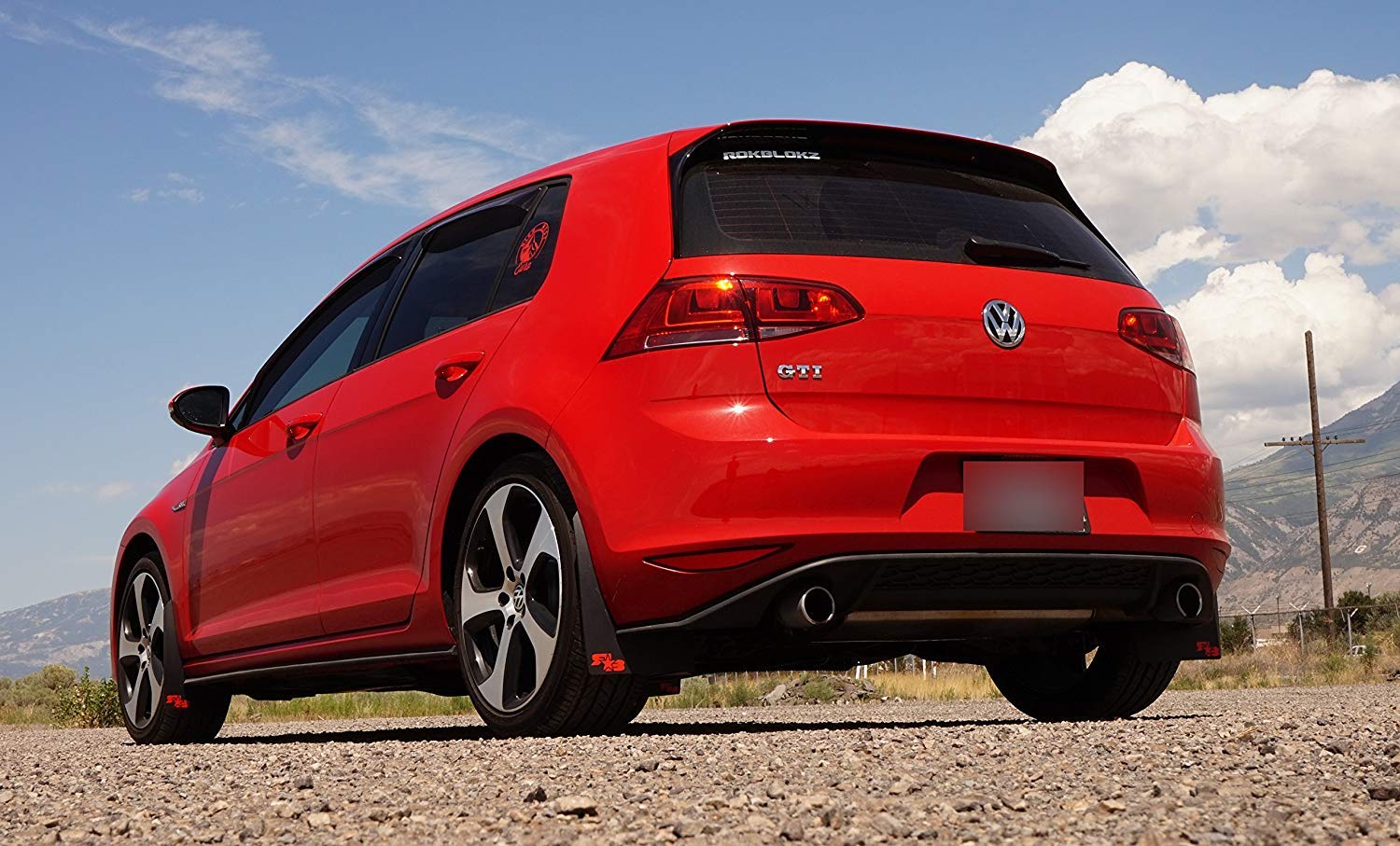 Amazon.com: RokBlokz Mud Flaps for 2015-2021 MK7 Volkswagen Golf